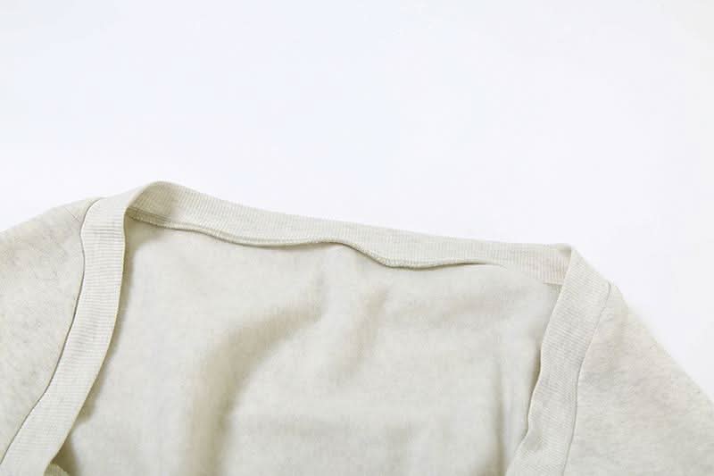 Chic Fall Comfort: Cozy Knit Shrug, Bandeau Top & Shorts Loungewear Set for Women