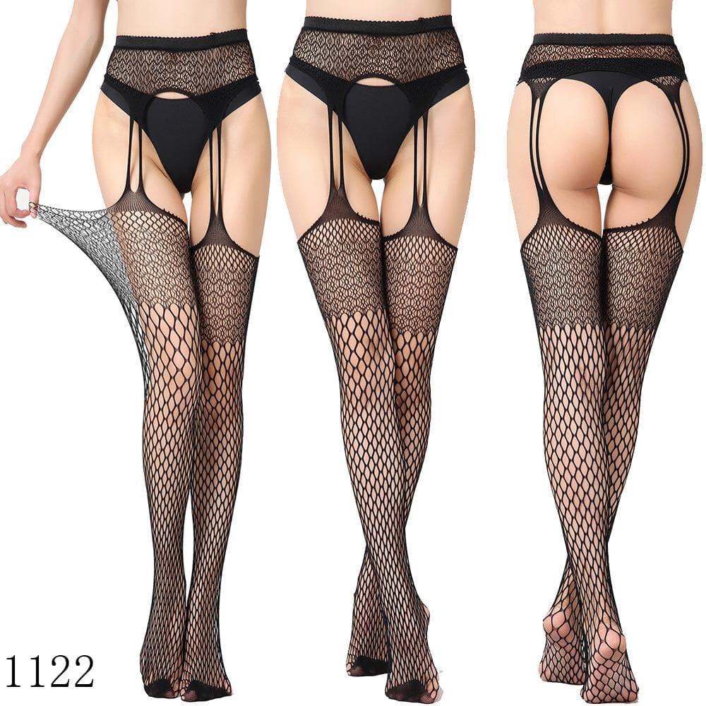 Fall & Holiday Glamour: High Waist Suspender Garter Tights & Pantyhose Collection – Fishnet, Lace & Beyond