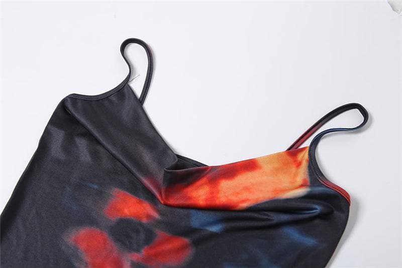 Stunning Fall Bloom Cowl Neck Maxi Dress for Women - Chic Bodycon Evening Wear