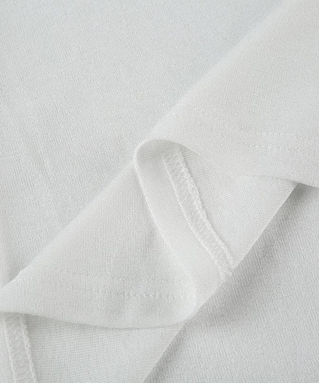 Y2K Coquette Sheer Knit Top - Off-Shoulder Graphic Long Sleeve for Fall