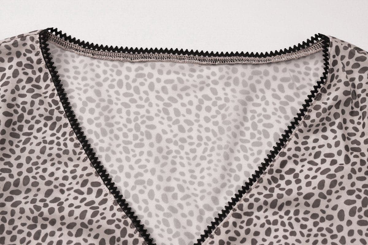 Wildly Chic Leopard Print Two-Piece Skirt Set - Your Go-To Fall Fashion Statement