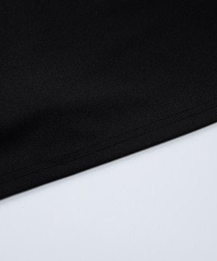 Sleek & Sophisticated Black Halter Midi Bodycon Dress | Your Go-To for Fall & Holiday Parties