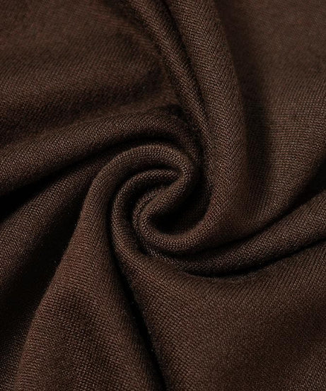 Effortless Chic Asymmetric Off-Shoulder Long Sleeve Top - Trendy Fall Contrast Panel