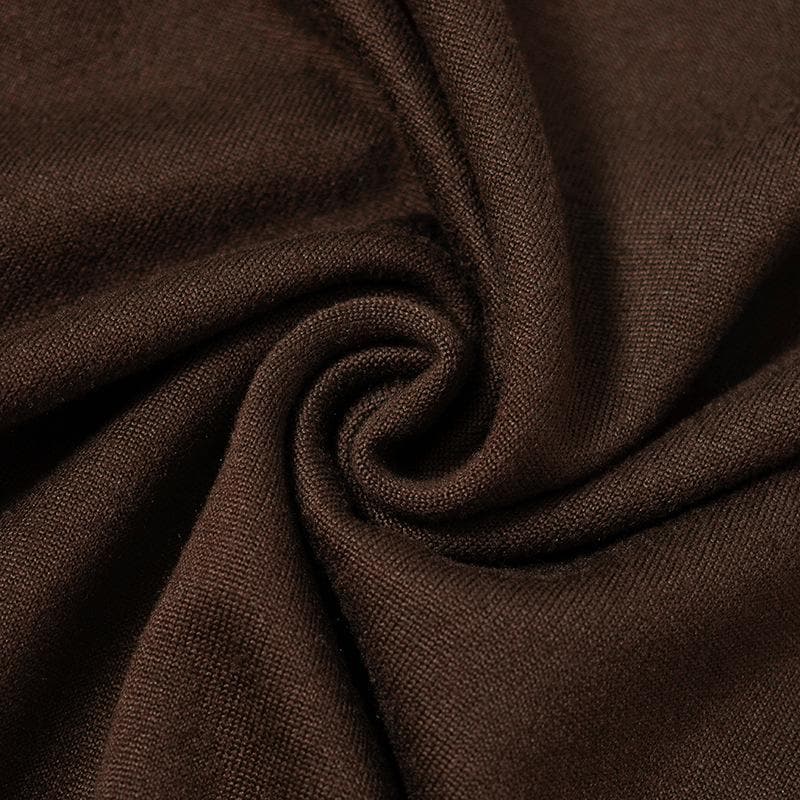 Effortless Chic Asymmetric Off-Shoulder Long Sleeve Top - Trendy Fall Contrast Panel