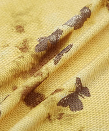 Whimsical Butterfly Halter Midi Dress | Boho Fairycore Asymmetrical Ruffle for Fall Getaways