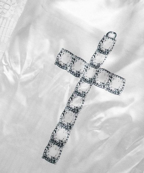 Angels Whisper Y2K Ethereal Halter Crop Top & Mini Skirt Set - Perfect for Fall Parties & Halloween