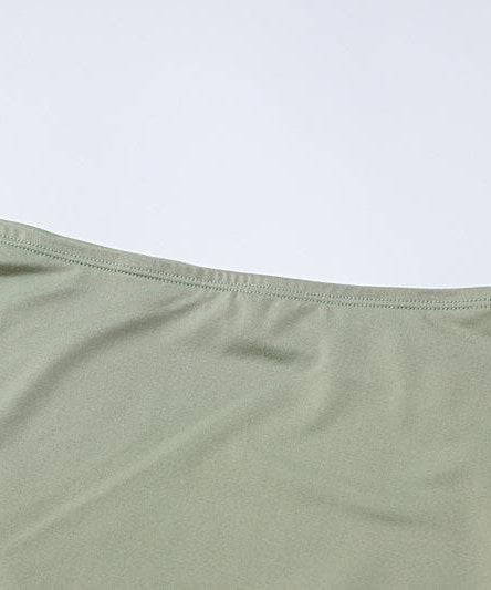 Fall Night Out Ready: Chic Off-Shoulder Cut-Out Mini Skirt Set with Drawstring Detail