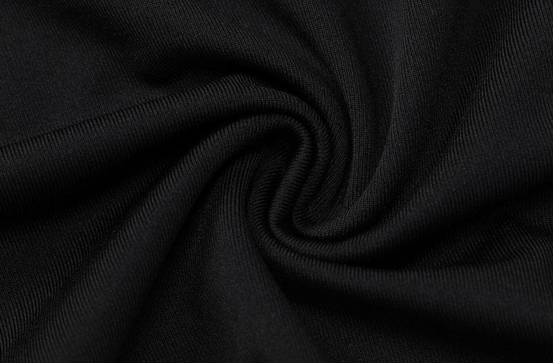 Dazzling Rhinestone Embellished Black Maxi Dress - Holiday Gala & New Year's Eve Glamour