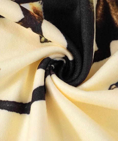 Whimsical Dancing Rats Graphic Crop Top - Unique Fall Fashion for Her