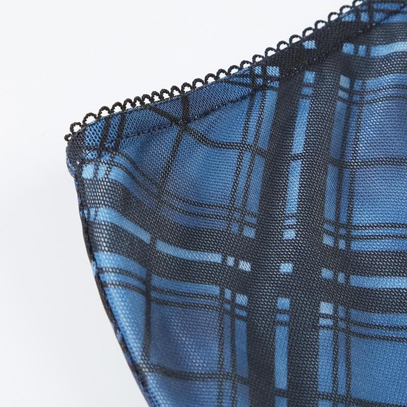 Effortless Blue Floral Mesh Maxi Skirt with Bowknot – Y2K Boho Chic for Fall & Holidays