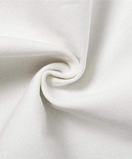 Effortless High-Waisted Cream Cargo Pants | Drawstring Wide Leg for Fall Trends