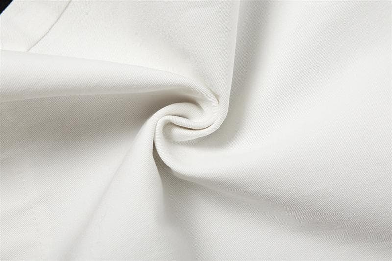 Effortless High-Waisted Cream Cargo Pants | Drawstring Wide Leg for Fall Trends