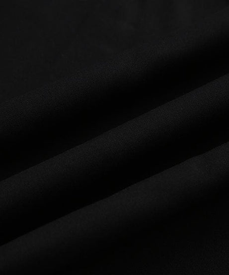 Chic Black Wide-Leg Side-Stripe Pants | Women's Fall Athleisure & Cozy Comfort