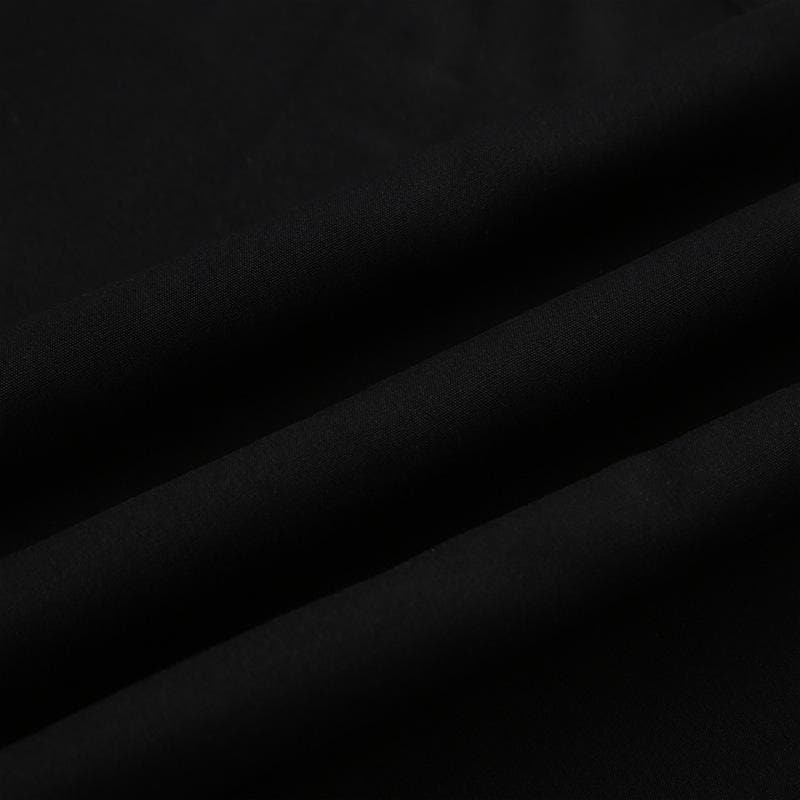 Chic Black Wide-Leg Side-Stripe Pants | Women's Fall Athleisure & Cozy Comfort