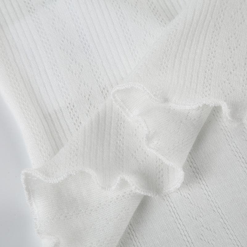 Cozy Chic Ribbed Crop Cardigan - Effortless Scoop Neck Button Top for Fall