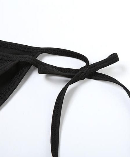 Fall Getaway Ready: Bold Graphic Halter Crop Top & Ruched Mini Skirt Set – Your Statement Night Out & Vacation Essential