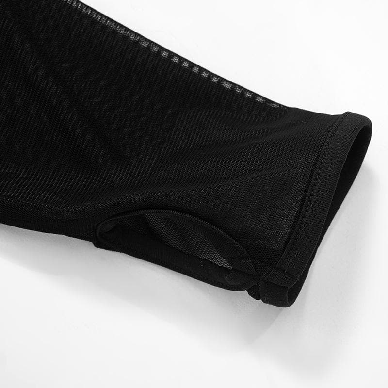 Sleek Ruched Sweetheart Mesh Long Sleeve Top with Thumbholes – Your Fall 2025 Style Essential