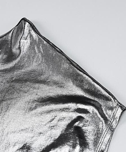 Dazzling Metallic One-Shoulder Ruched Mini Dress - Your Ultimate Holiday & NYE Party Look