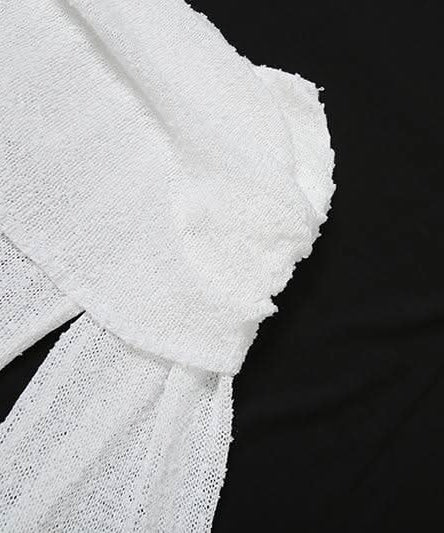 Effortlessly Chic White Off-Shoulder Knit Mini Dress – Your Fall & Holiday Essential