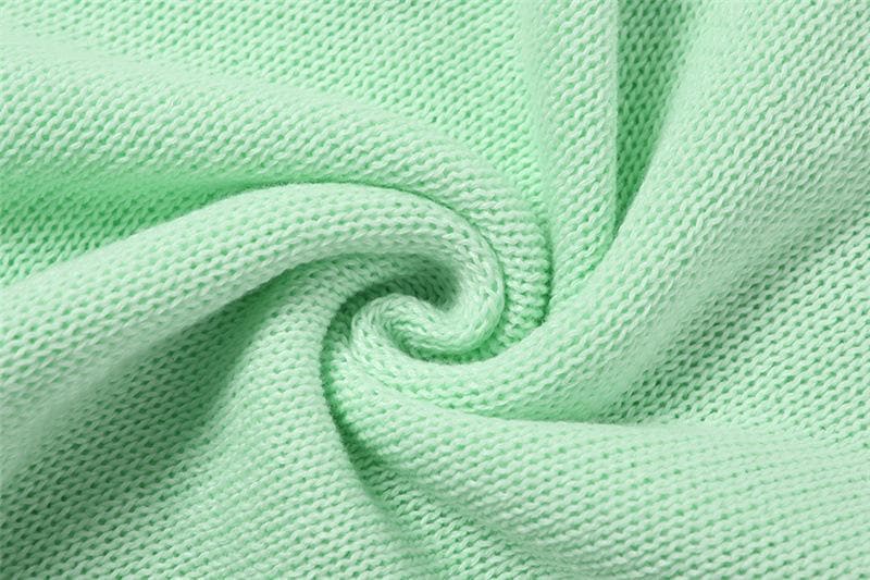 Chic Sage Green Knitted Mini Dress - Tie Strap Ruffle Bodycon for Fall Parties & Getaways