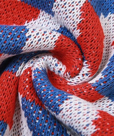 Vibrant Geo-Knit Fringe Flare Pants – Your Ultimate Fall Statement