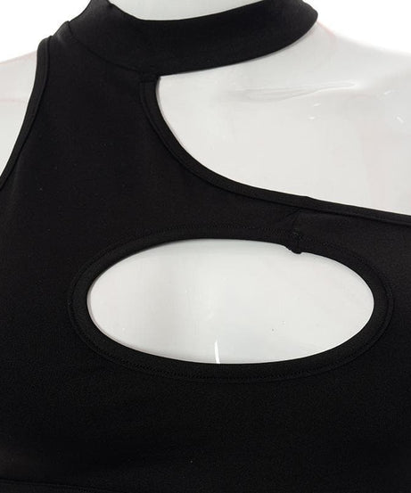 Daring Black Cut-Out Bodycon Mini Dress - Your Ultimate Fall & Holiday Party Statement