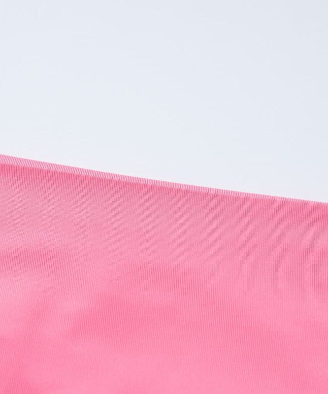 Slay the Scene: Hot Pink Strapless Maxi Gown with Knotted Lace-Up Back | Fall & Holiday Event Dress