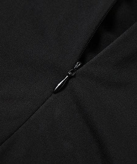 Effortless Chic: Black Ruched Long Sleeve Maxi Dress - Fall & Holiday Style