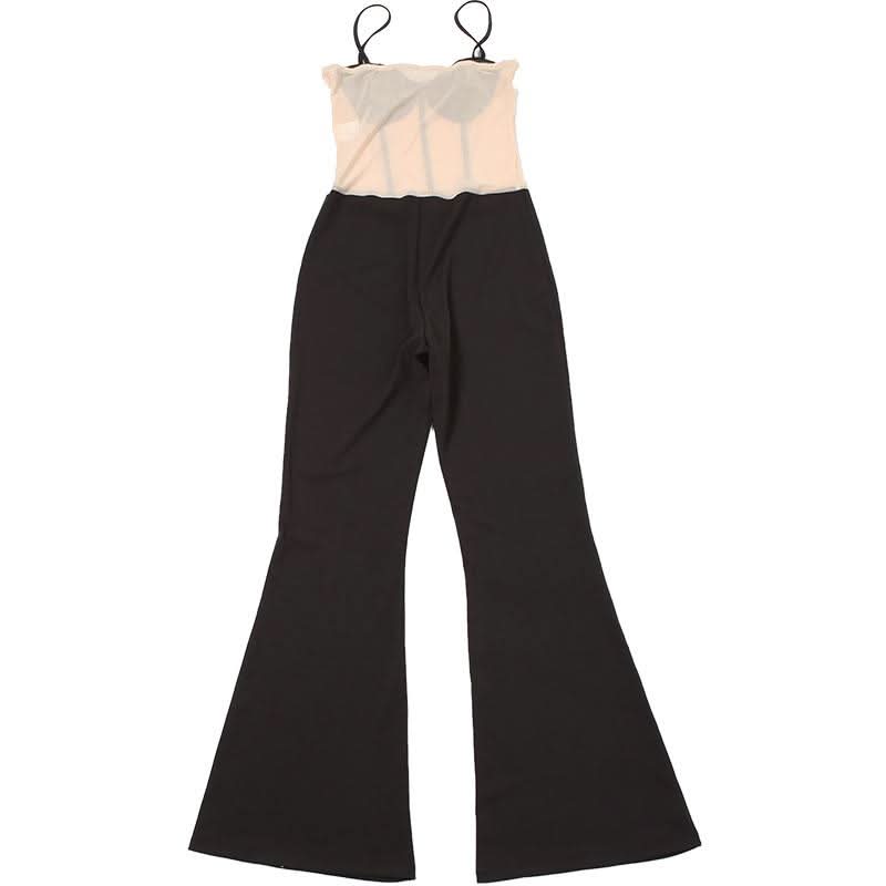 The Dazzling Illusion Mesh Corset Jumpsuit – Your Go-To for Fall & Holiday Parties