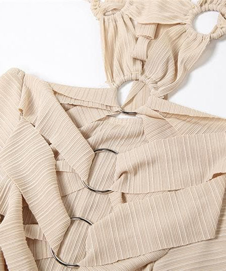 Midnight Allure O-Ring Cutout Maxi Dress - The Ultimate Fall & Holiday Statement