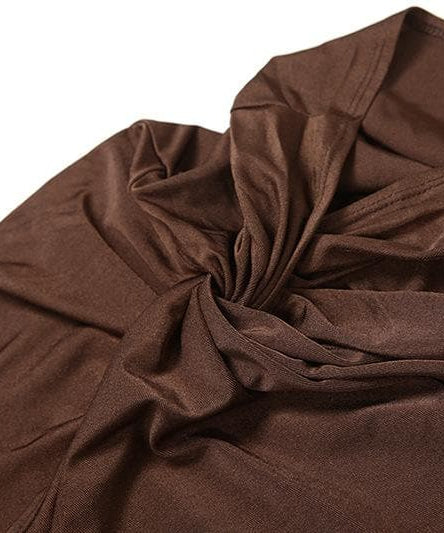 Glamour Siren Black One-Shoulder Cutout Maxi Dress - Your Dazzling Pick for Holiday Parties & NYE