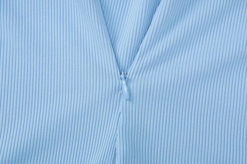 Cozy Chic Ribbed Mock Neck Jumpsuit - Women's Long Sleeve Zip-Up One-Piece for Effortless Fall Style