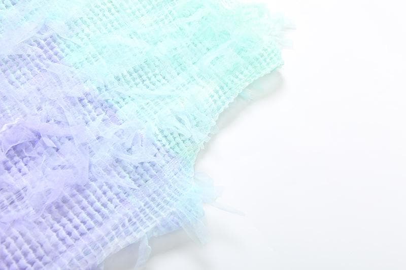 Ombre Fringe Sheer Bodycon Midi Dress | Glamour for Fall Parties & Beyond