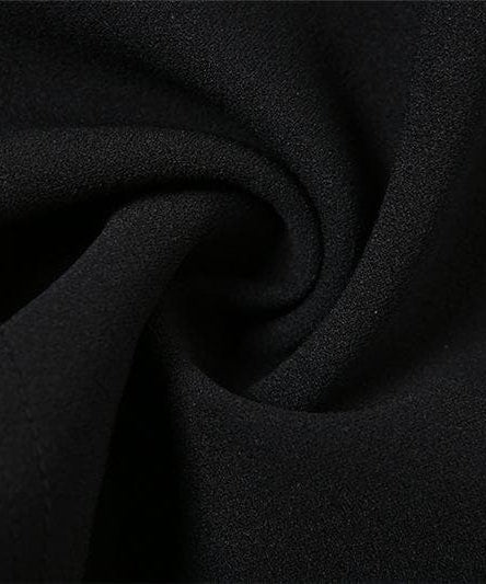 The "Night Out" Strapless Black Asymmetrical Slit Maxi Dress - Fall & Holiday Party Essential