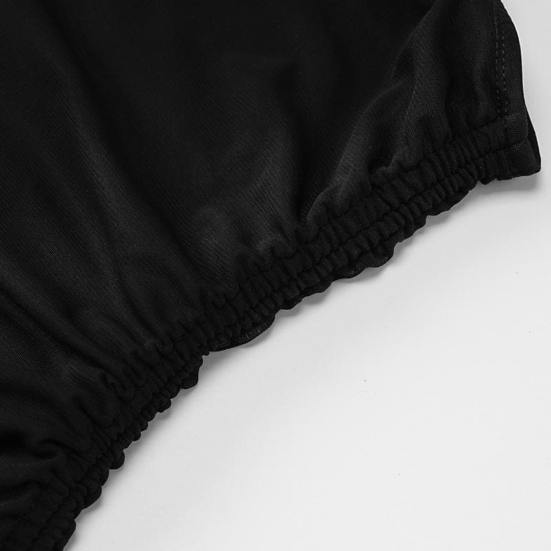 The 'Allure' Black Ruched Mini Dress - Strapless, Adjustable & Chic for Fall Nights Out