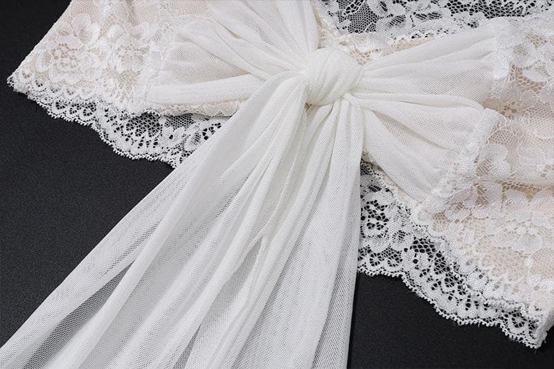 Chic Coquette Lace Bow-Knot Crop Cami Top - Fall Fashion Must-Have