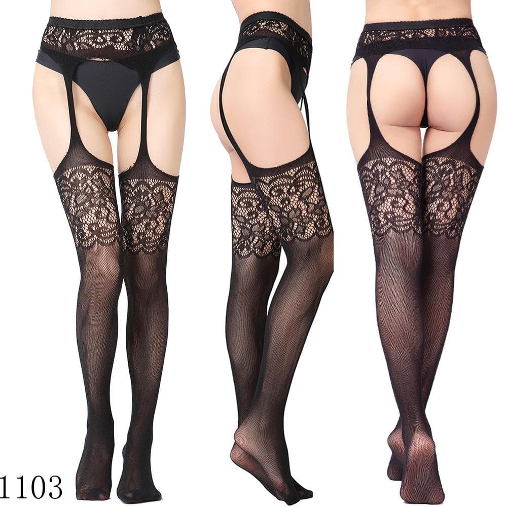 Fall & Holiday Glamour: High Waist Suspender Garter Tights & Pantyhose Collection – Fishnet, Lace & Beyond