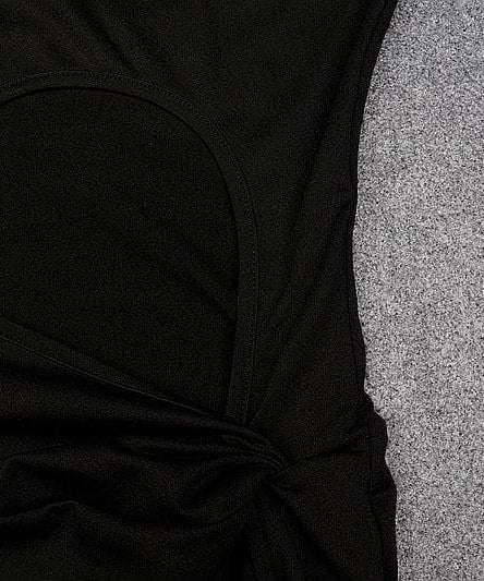 The 'Head-Turner' Black Halter Cutout Midi Dress | Your Ultimate Pick for Fall & Holiday Parties