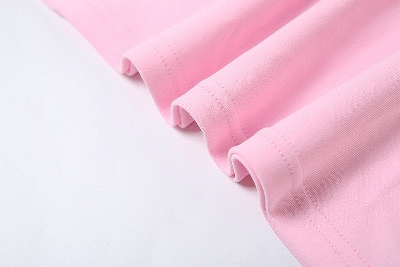 Y2K Glam Metallic Pink Bust Mini Dress - Your Head-Turning Look for Fall Nights & Holiday Parties