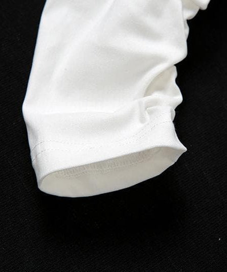 Autumn Elegance: White Sweetheart Corset Top | Statement Puff & Ruched Sleeves