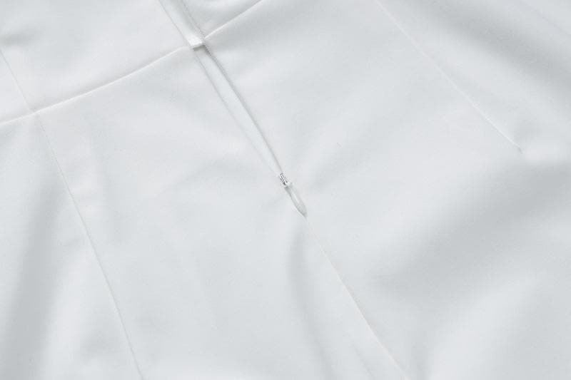 The Essential Little White Halter Mini Dress | Chic & Versatile for Fall Events & Resort Getaways