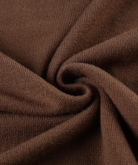 Cozy Mocha Knit Cropped Sweater – Your Chic Fall & Winter Essential
