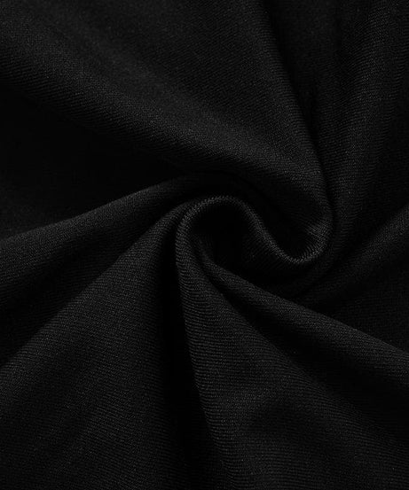 Dark Romance Halter Long Sleeve & Cutout Mini Skirt Set - Your Edgy Fall Night Out Look