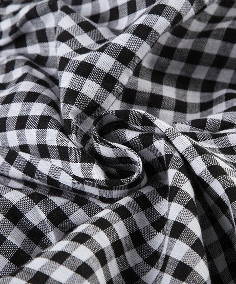 Sweet & Cozy Red Gingham Ruffle Lounge Shorts with Bow - Effortless Fall Comfort