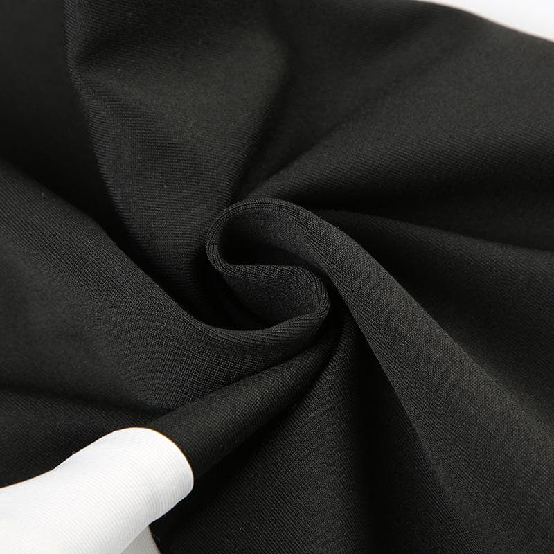 Chic V-Waist Flare Leggings for Women | High-Rise Black Yoga Pants for Fall