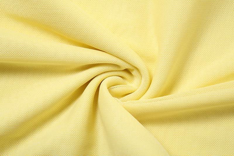 Sun-Kissed Radiance: Yellow Ruffle Mesh Backless Maxi Dress - Your Vacation & Event Essential