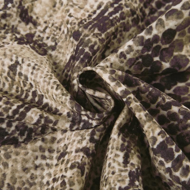 Wildly Chic: Snakeskin Print Lace Trim Cami with Bow | Fall & Beyond