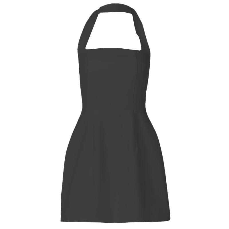 The Essential Little White Halter Mini Dress | Chic & Versatile for Fall Events & Resort Getaways