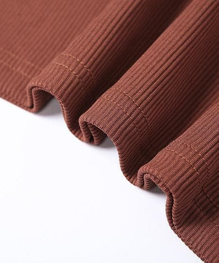 Sleek Halter Cutout Ribbed Midi Dress - Your Essential Fall & Holiday Party Statement