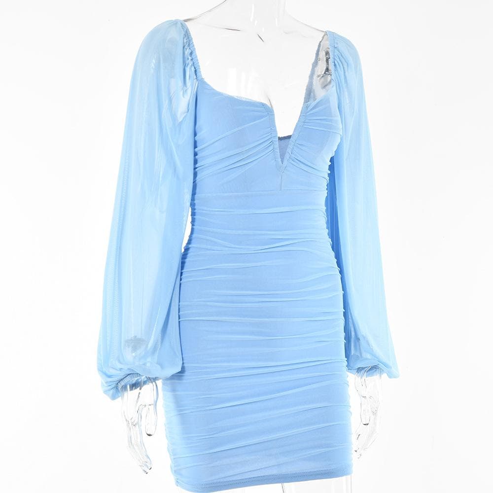 Stunning Mauve Off-Shoulder Ruched Mini Dress - Your Fall Party & Holiday Glam Go-To!